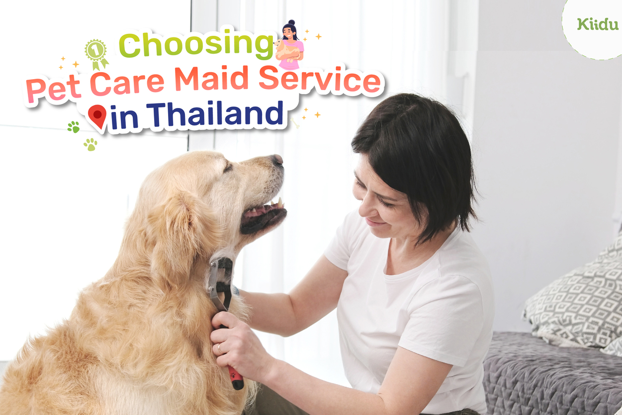 In Thailand, the demand for maid services that include pet care is on the rise.