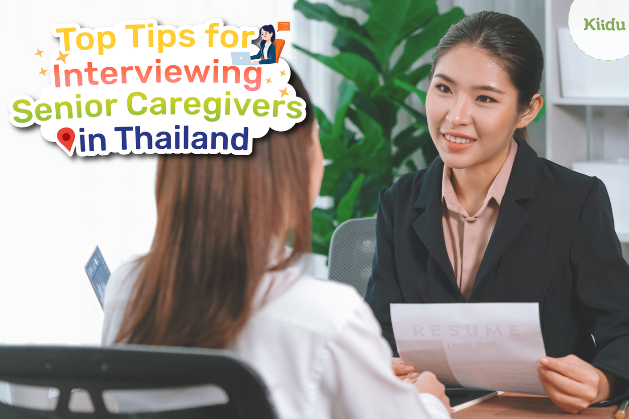 Selecting a senior caregiver in Thailand