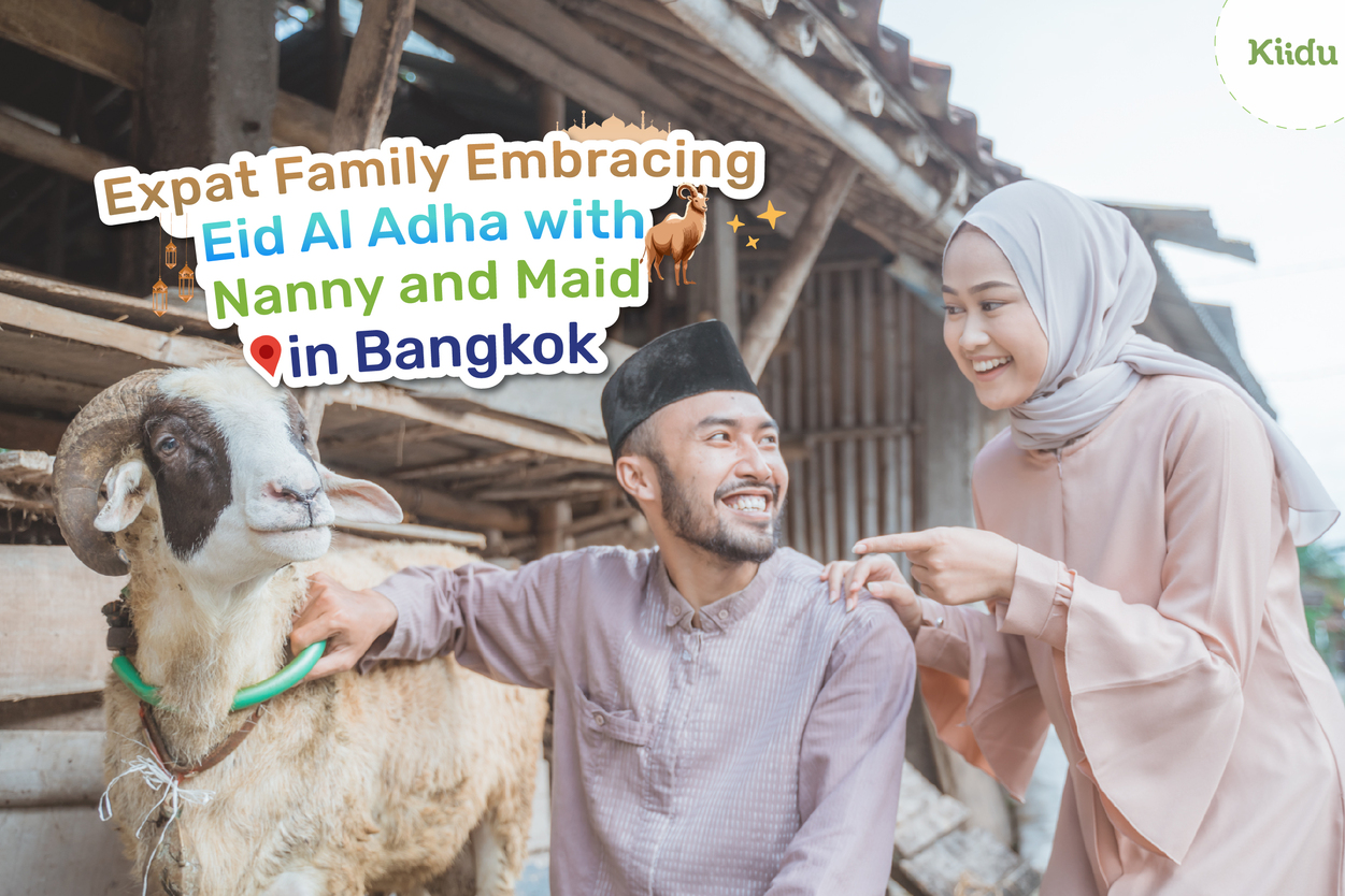 Today is Eid Al Adha, also known as the "Festival of Sacrifice," is a significant religious holiday celebrated by Muslims worldwide. For expat families living in Bangkok with Moslem nannies and maids, this occasion offers a unique opportunity to show respect and appreciation for their dedication and service. Understanding and participating in Eid Al Adha celebrations can strengthen the bond between you and your Moslem employees, creating a harmonious and inclusive environment in your home.