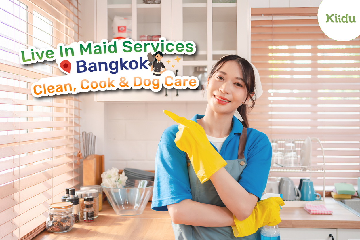 Finding the right full-time live-in maid who can manage household cleaning, cooking, and caring for dogs in Bangkok can be a challenging endeavor.