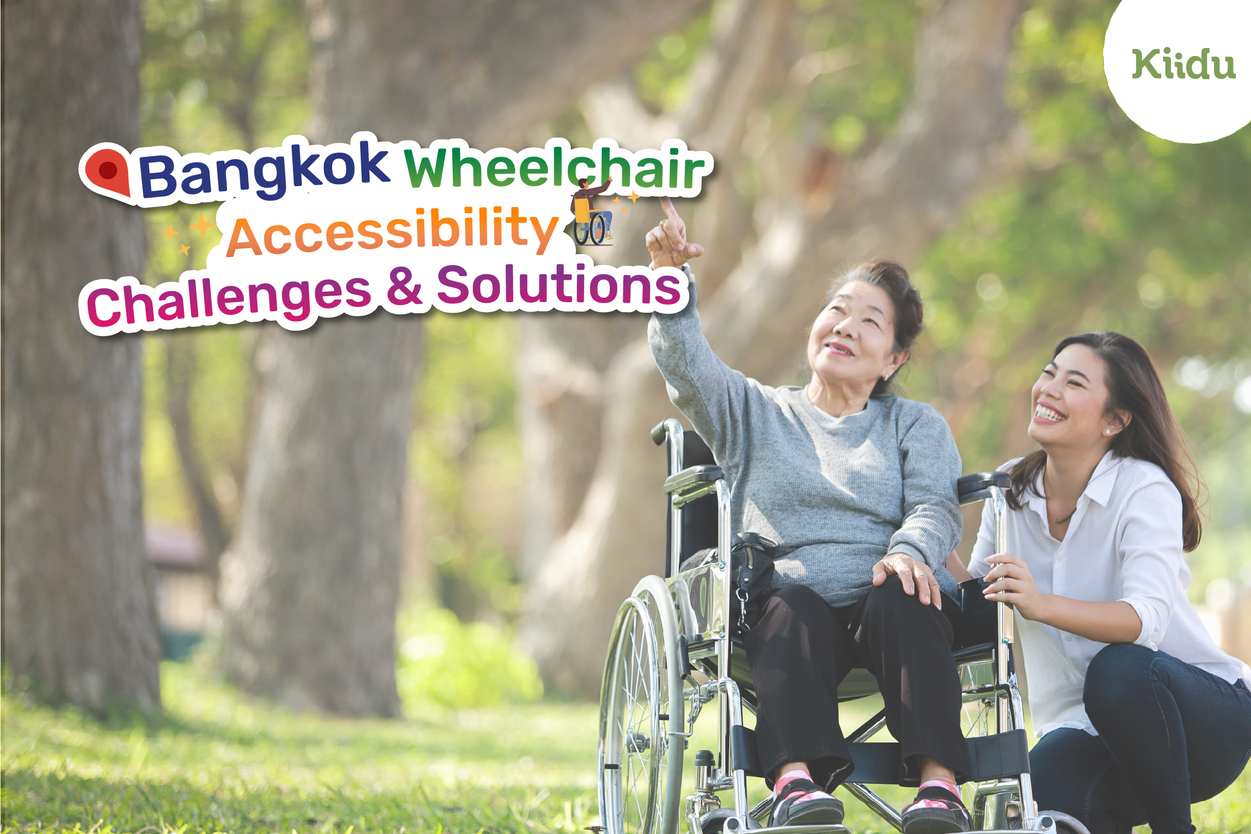 Navigating Bangkok with a wheelchair presents unique challenges.