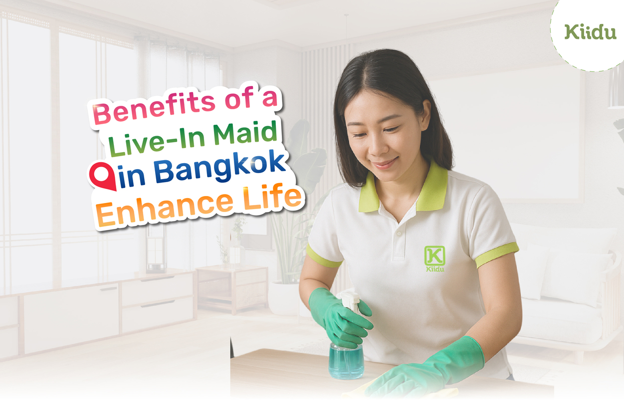 A: Living in a bustling city like Bangkok can make managing household chores challenging.