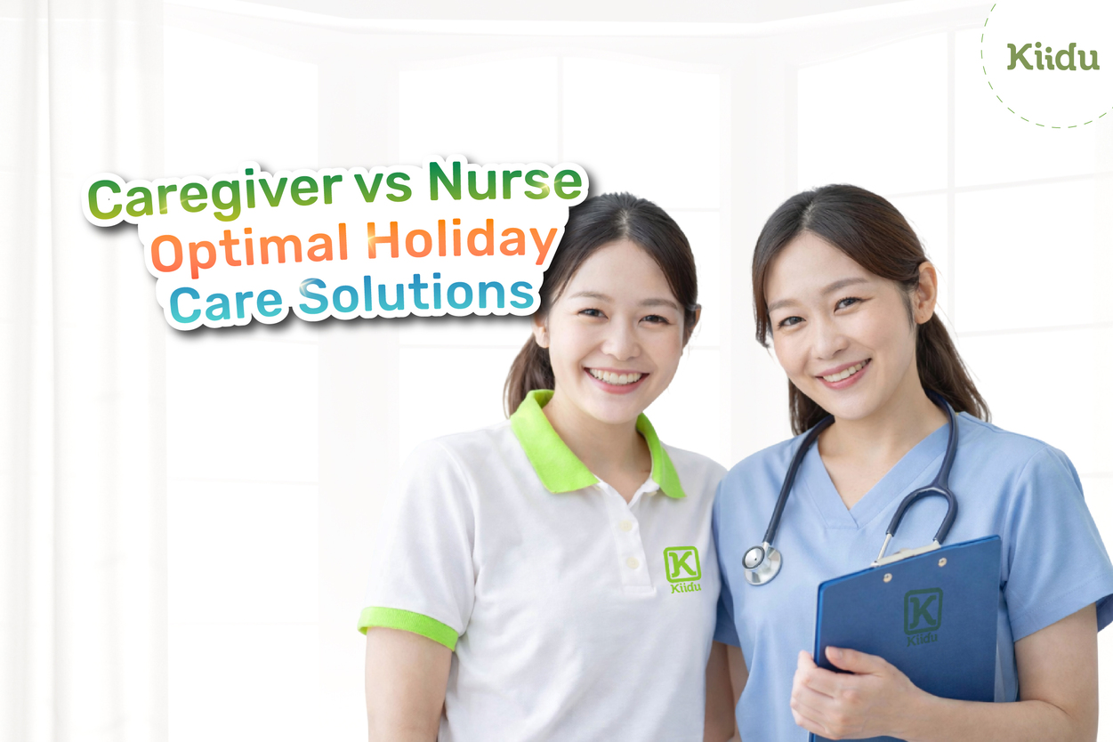 In Thailand, caregivers provide non-medical daily support and companionship, while nurses are licensed medical professionals who deliver clinical care at home.