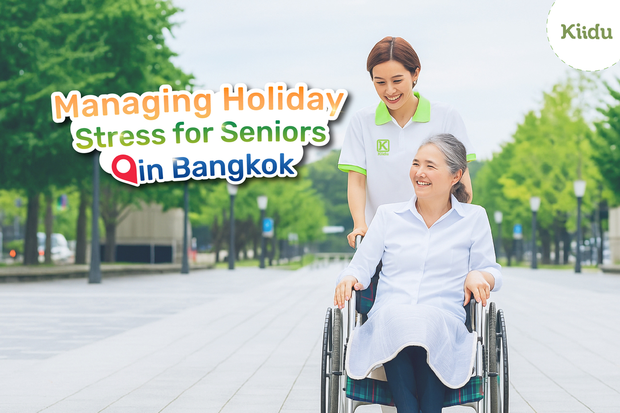 The holidays can intensify loneliness, financial pressure, and logistical challenges for seniors especially in Bangkok, where lively celebrations can feel overwhelming.