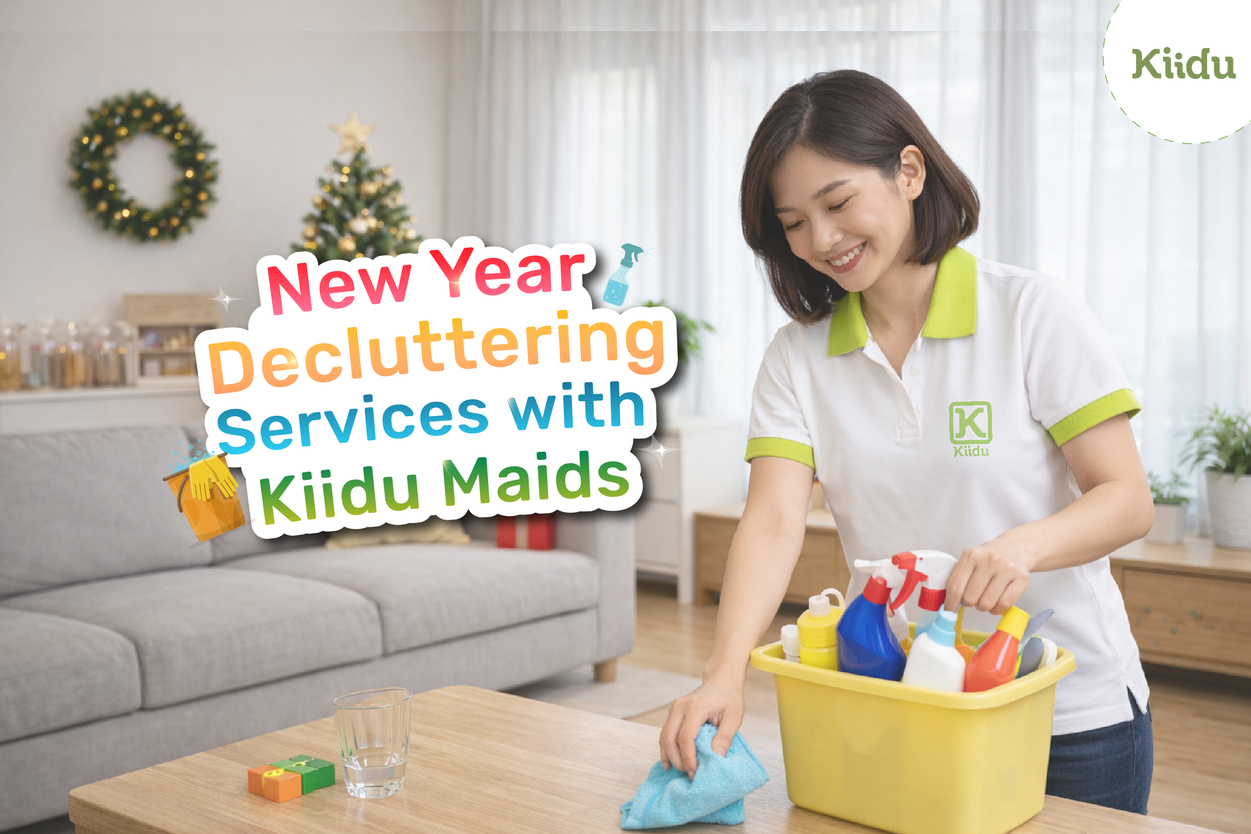 Kiidu Maids in Bangkok help homeowners reset after the holidays with professional decluttering and deep cleaning services.