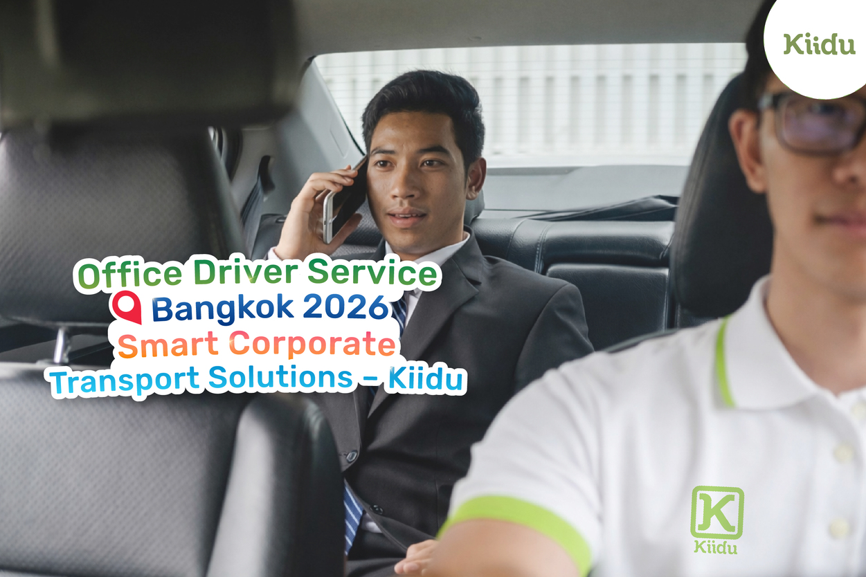Smart companies in Bangkok are choosing full-time office driver services in 2026 to improve productivity, control transportation costs, and enhance executive safety.