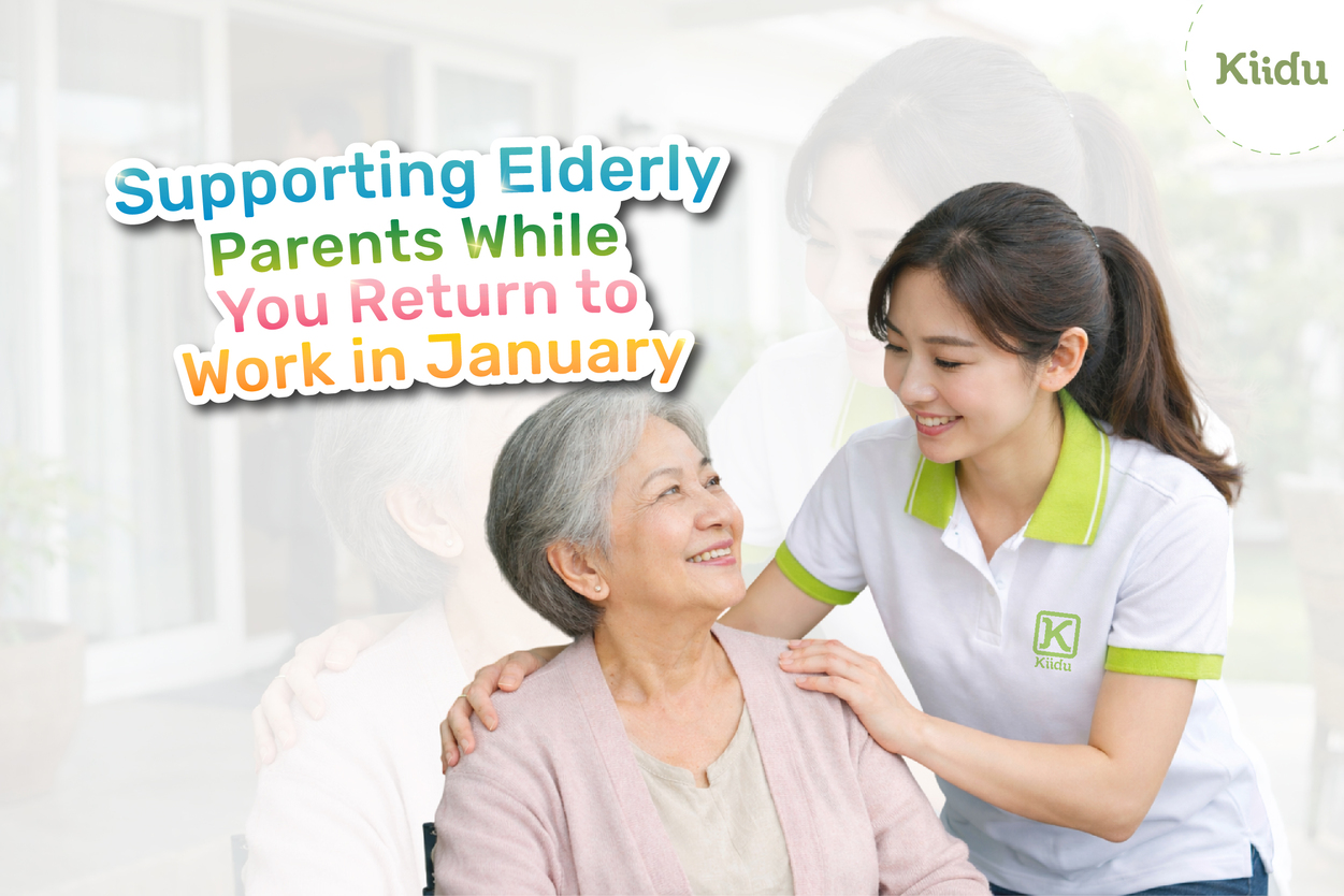 Returning to work in January can be stressful when you also need to support elderly parents especially in Bangkok