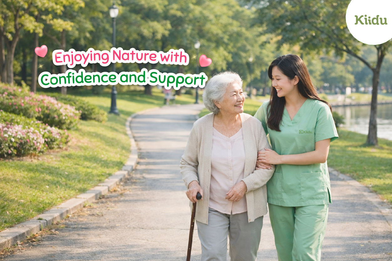 February is one of the best times of year for seniors in Bangkok to enjoy the outdoors.