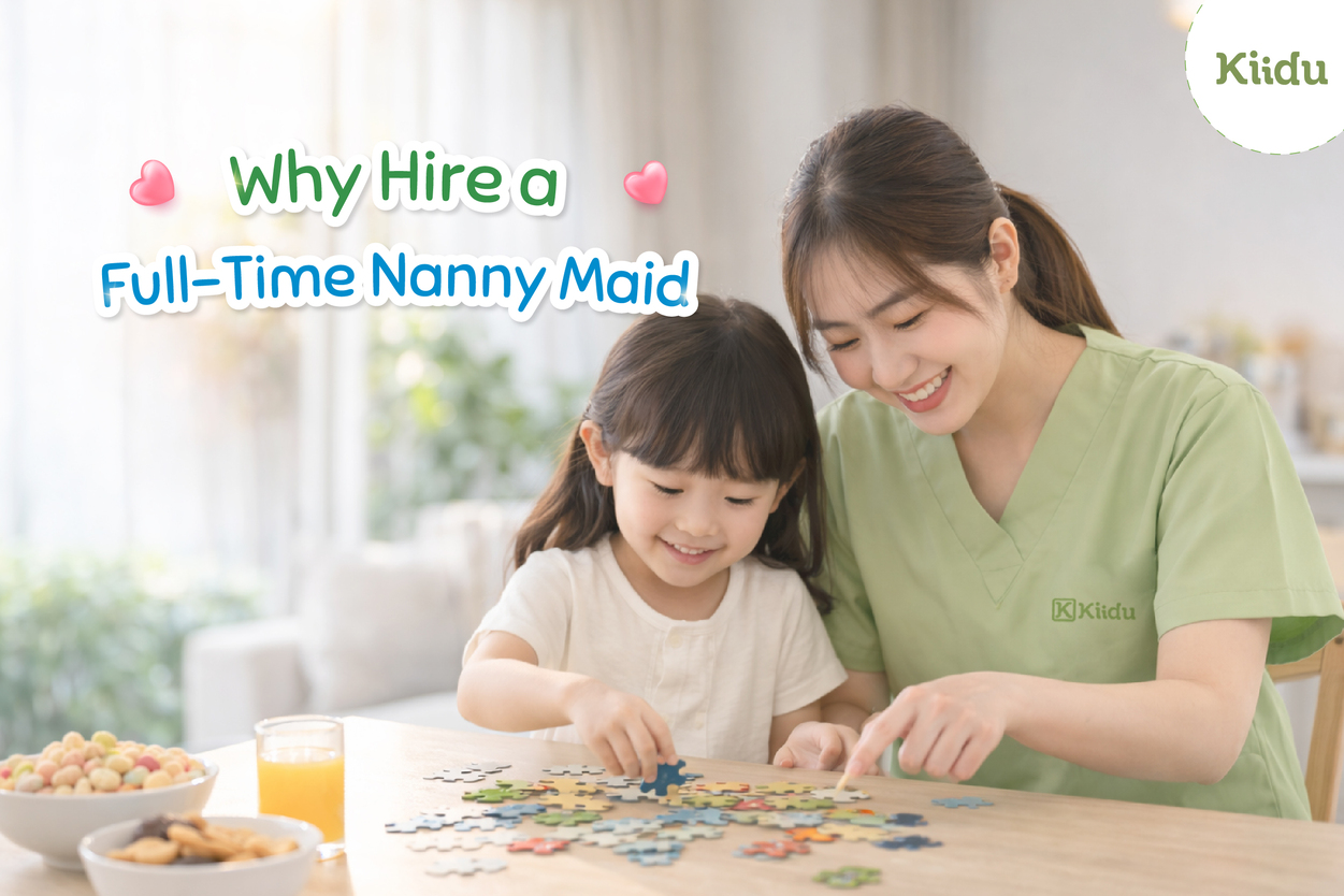 March is the best time for families in Thailand to hire a full-time nanny maid before the busy summer months begin.