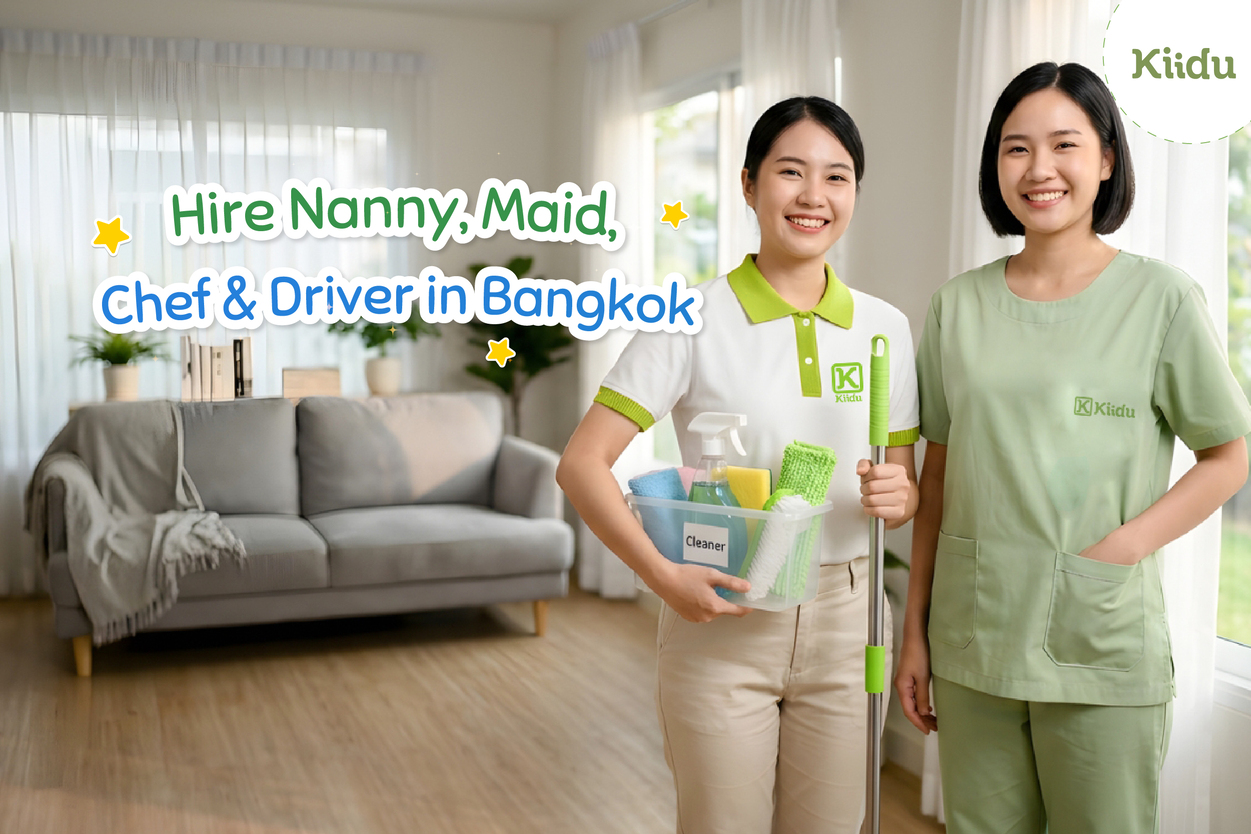 Hire Nanny Maid Chef & Driver in Bangkok