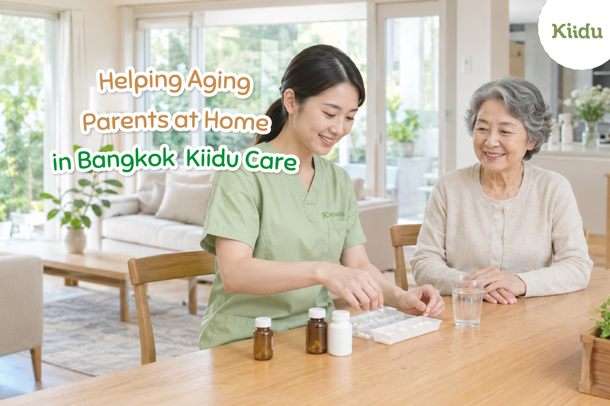 Helping Aging Parents Stay Independent at Home in Bangkok While You’re on Summer Vacation