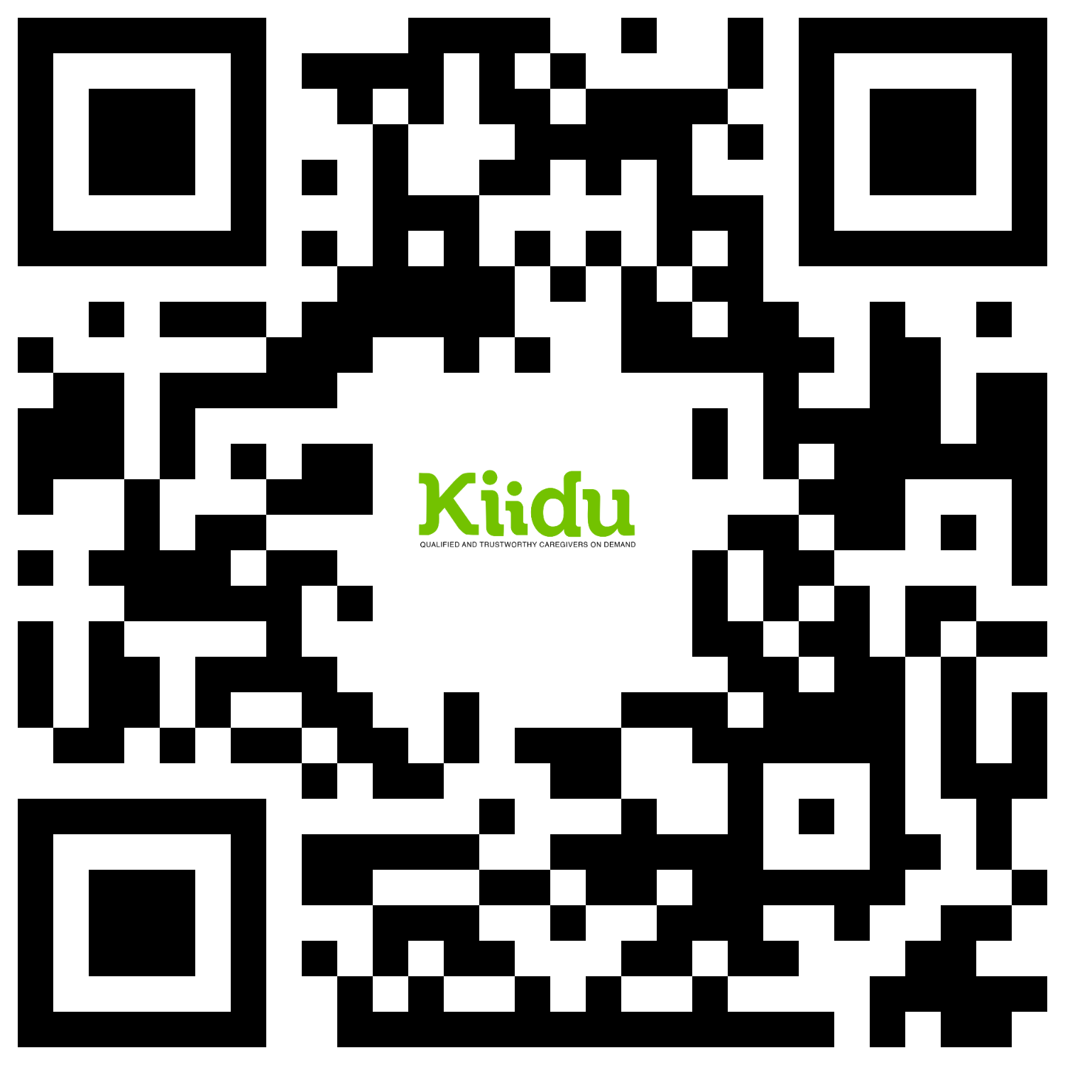 Kiidu Line QR Code