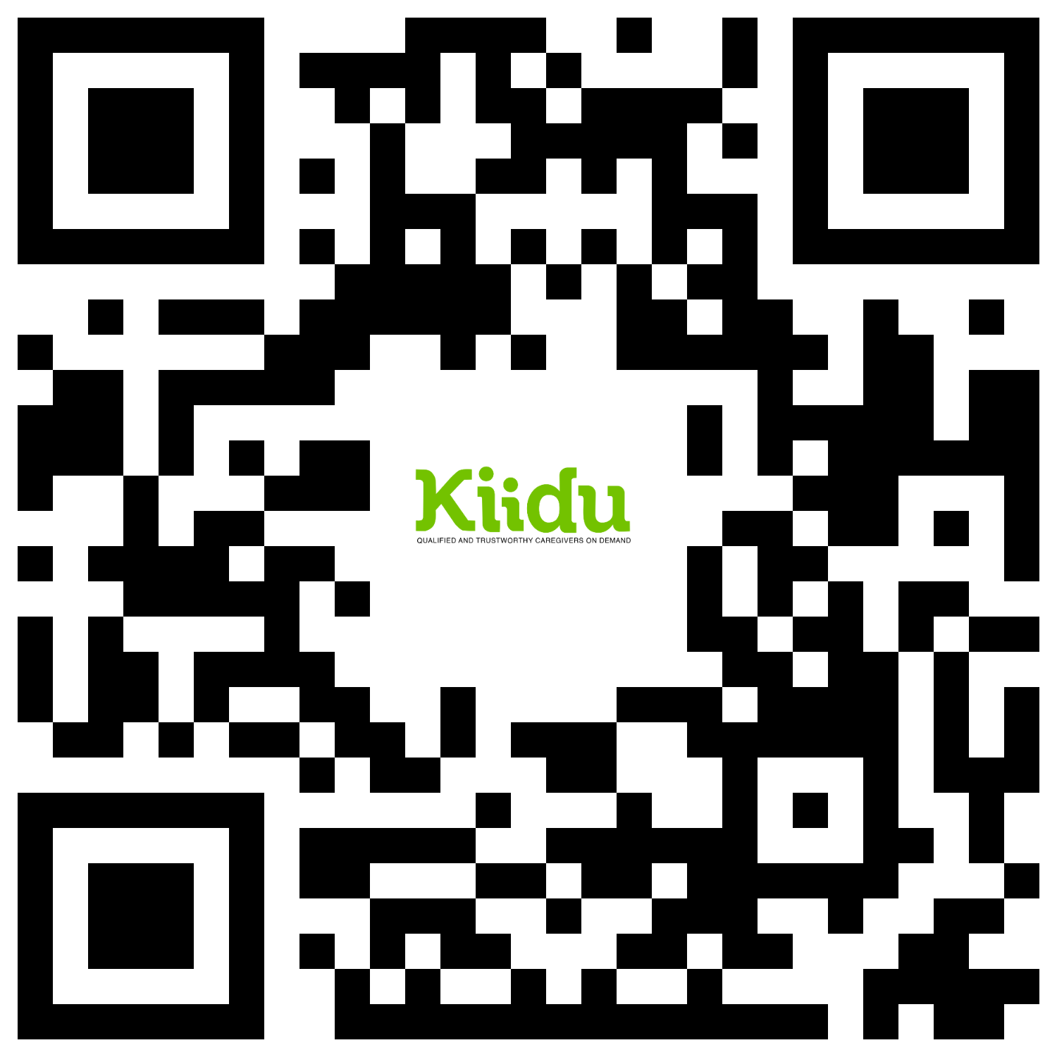 Kiidu Whatsapp QR Code